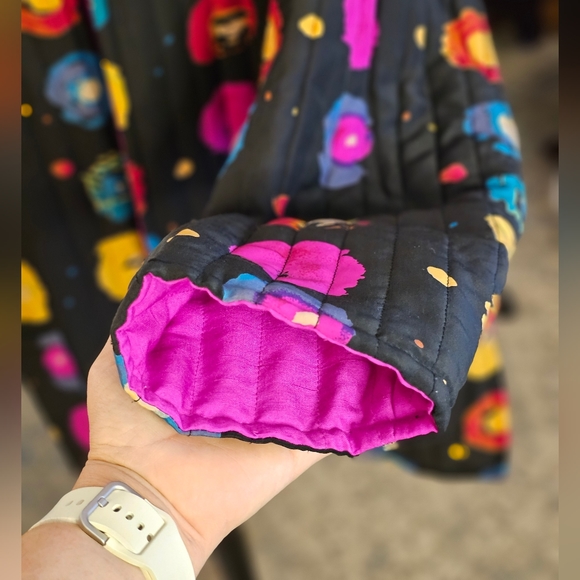 Reversible vintage quilted jacket - Picture 10 of 12